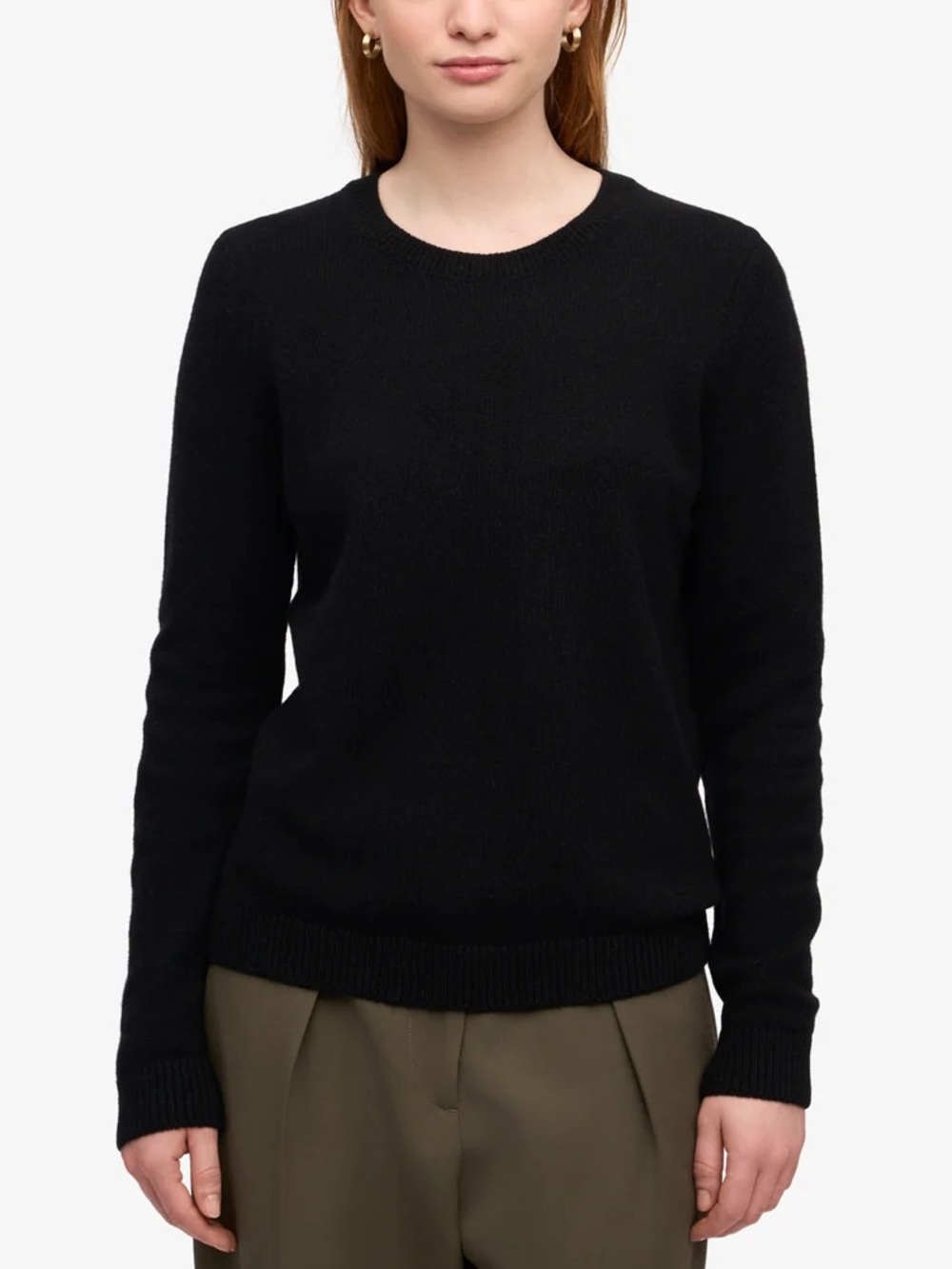 Colorful Standard | Classic Merino Wool Sweater in Deep Black | Vantablack | S